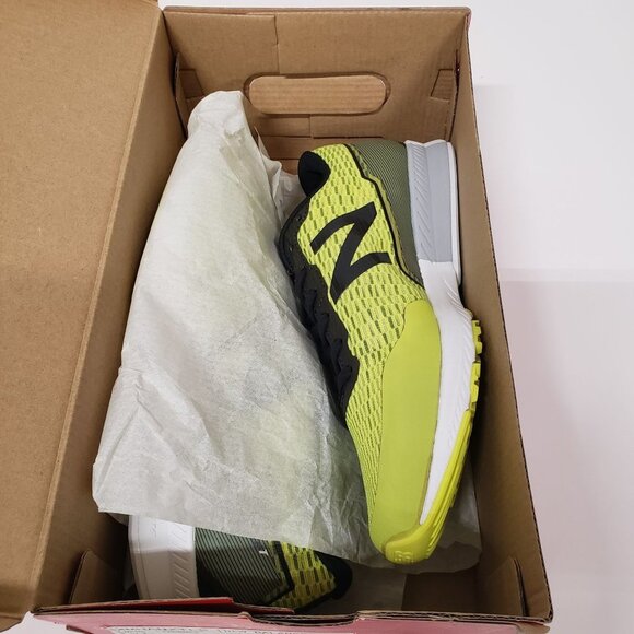 New Balance‎ Men\'s RevLite Men\'s Hanzo Running Shoe in yellow - Size 7.5 WIDE main image 5